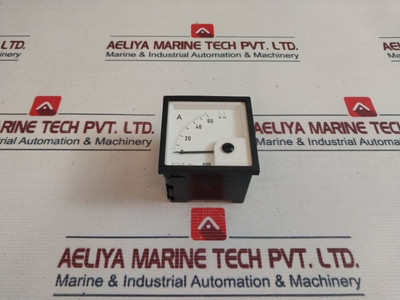 Analog Ammeter Abb 60/1A - Made In Germany Analog Ammeter Abb 60/1A - Made In Germany