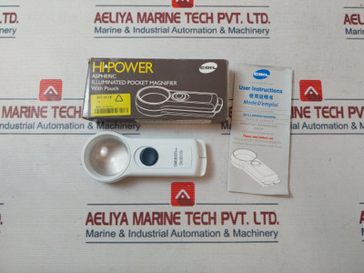 Coil 24.0D/7.0X Aspheric Illuminated Pocket Magnifier With Pouch