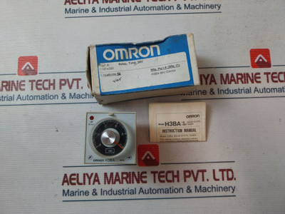 Omron H3Ba-8H Timer Relay Module 24Vdc 0-10 Sec 5A 250Vac