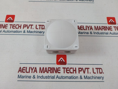 Wiska 10060401 Junction Box Combi 308/5 Grey 85 X 85 X 51 Mm