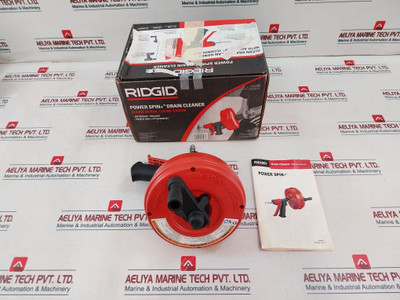 Ridgid 57043 Power Spin+ Drain Cleaner Autofeed Trigger 3/4"-1/2” Drain Lines