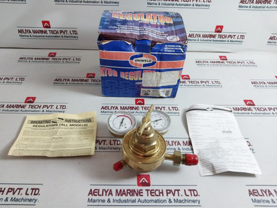 Gas Regulator Uniweld Rv8011 - Acetylene B429 Gas Regulator Uniweld Rv8011 - Acetylene B429
