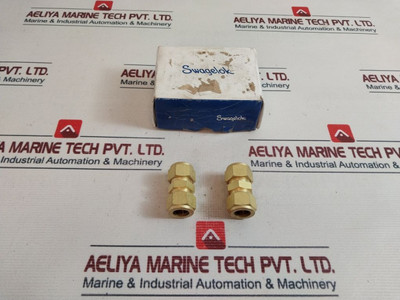 Lot Of 10X Swagelok Brass Fitting Lot Of 10X Swagelok Brass Fitting