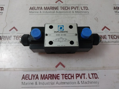 Duplomatic D4D-s1/60 Directional Control Valve V220 60Hz Duplomatic D4D-s1/60 Directional Control Valve V220 60Hz