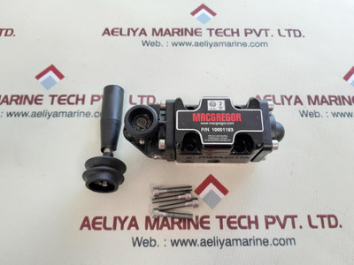 Macgregor valve p/n 10001193 offshore load handling 1.3 kg Macgregor valve p/n 10001193 offshore load handling 1.3 kg