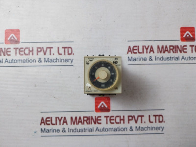 Omron H3Cr-a Analog Timer Module With Base 0-12 Min 250 Vac 50/60Hz