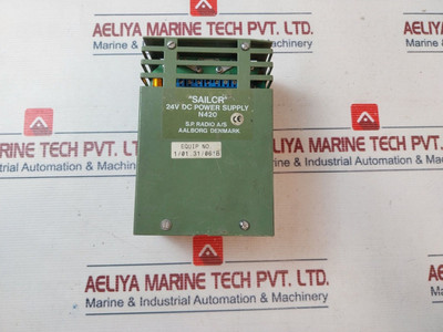 Power Supply Sailor N420 24V Dc - S.P.Radio A/S Power Supply Sailor N420 24V Dc - S.P.Radio A/S