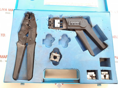 Pressmaster crimping tool set with termination kit & instructions