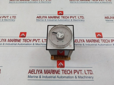 Schleicher Dzt320L Timer Relay With Base Un 230V Ie 5A 0.5-10 Min