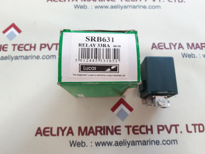 Lucas srb631 33ra relay industries ltd 40/10 Lucas srb631 33ra relay industries ltd 40/10