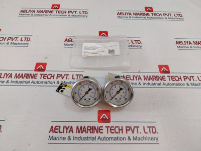 Quincy Compressor Q1624500498 0-200 Psi Pressure Guage Qsi-600