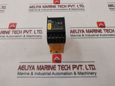 Safety Monitoring Relay Schiele Mfn - Vde 0435 Safety Monitoring Relay Schiele Mfn - Vde 0435