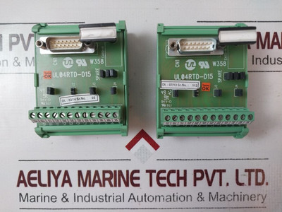 Ul Ul04Rtd-d15 Interface Module Card-h Ul Ul04Rtd-d15 Interface Module Card-h