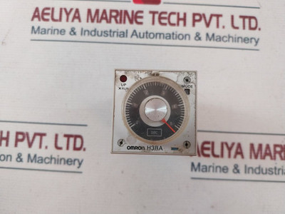 Omron H3Ba Time Delay Relay 0-5 Sec 100/110/120Vac 50/60Hz