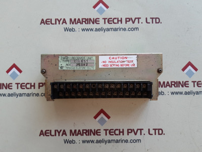 Terasaki Tm-2 Receiver Unit Type Ein-651 Terasaki Tm-2 Receiver Unit Type Ein-651