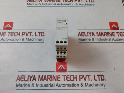 3 Phase Sequence Relay Siemens 3Ug3511-1Bq50