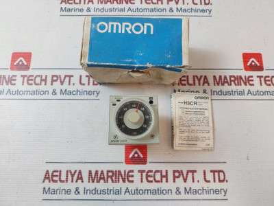 Lot Of 2X Omron H3Cr-a Solid State Timer 0-1.2 Min 100-240 Vac