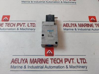 Festo Mfh-3-1/4 Air Solenoid Valve 22-120 Psi 1.5-8 Bar 24V Dc Festo Mfh-3-1/4 Air Solenoid Valve 22-120 Psi 1.5-8 Bar 24V Dc