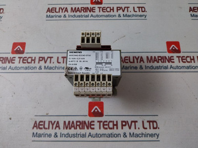 Siemens 4Am3442-8Dd40-0Fa0 Transformer 50-60Hz