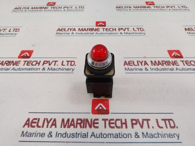 Telemecanique Xb2-m Red Pushbutton 120V-60Hz