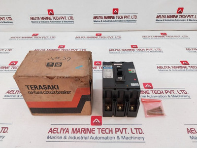 Terasaki T0-100Ba 3 Poles 15A No-fuse Circuit Breaker Ac 550V Dc 250V Terasaki T0-100Ba 3 Poles 15A No-fuse Circuit Breaker Ac 550V Dc 250V