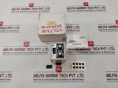 Omron Sdv-fh6 Voltage Sensor 100/110Vac 2A 24Vdc