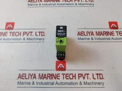 Time Delay Relay Tele 5105~220 - 110V~ 50/60 Hz - Tele Time Delay Relay Tele 5105~220 - 110V~ 50/60 Hz - Tele