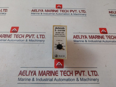 Electromatic Sa 205 220 Delay On Operate