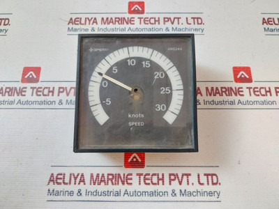 Speed Indicator Sperry Ans244 -Knots Speed - Sperry Speed Indicator Sperry Ans244 -Knots Speed - Sperry