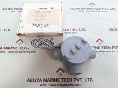 Appleton outlet box guat36 type 3&4, 1 in condulet - ch