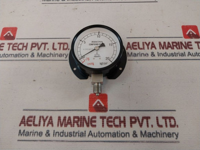 Pressure Gauge Nisshin Ammonia Compound - 0-20 Kgf/Cm2 Pressure Gauge Nisshin Ammonia Compound - 0-20 Kgf/Cm2