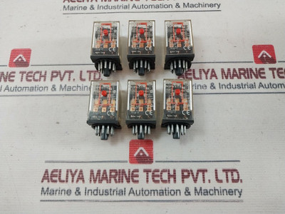 Omron Mk3Pn-5-i-s General Purpose Relay 250Vac/28Vdc 10A Res.