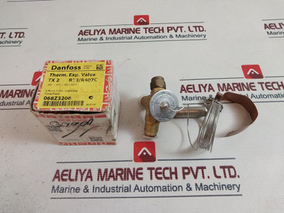 Danfoss 068Z3206 Thermostatic Expansion Valve Ps 34 Bar/ Mwp 500 Psig