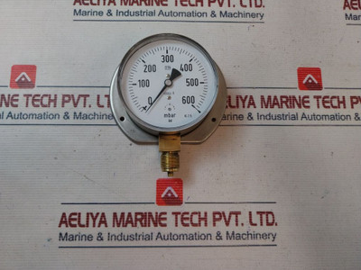 Usi 0-600 Mbar Pressure Gauge Ki.1.6