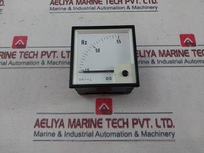 Deif Fq96-x Analog Frequency Meter