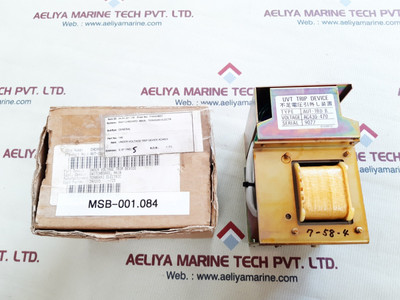 Terasaki Aut-1Bd R Uvt Trip Device Terasaki Aut-1Bd R Uvt Trip Device