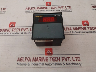 Enercon Dm 3252 Panel Meter 3Digit Display Enercon Dm 3252 Panel Meter 3Digit Display