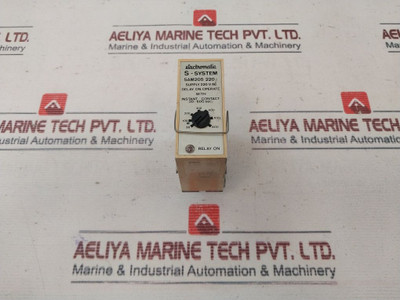 Electromatic Sam205 200 Delay On Operate Instant Contact With Base 220V Ac