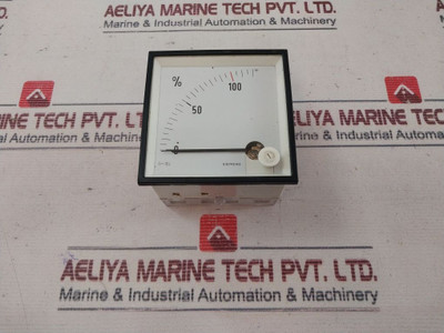 Siemens 10V Panel Meter