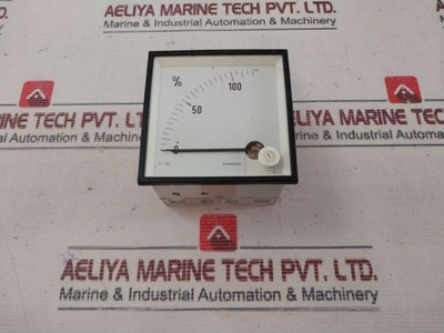Panel Meter Siemens 10V - Siemens - 0-100% - 10V