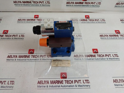 Rexroth R900709813 Two-stage Control Valve 24V Dc Rexroth R900709813 Two-stage Control Valve 24V Dc