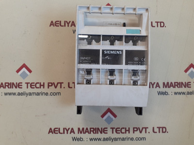 Siemens 3np407 fuseholder 400v 160a ac-22b 690v 220v 100a Siemens 3np407 fuseholder 400v 160a ac-22b 690v 220v 100a