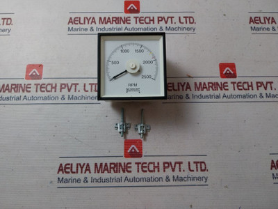 Prime Mover Controls 8540-1230, 0-2500 Rpm Meter