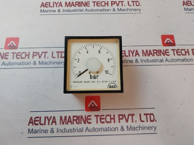 Pressure Gauge Fuel Oil After Filter Man B&W Pressure Gauge Fuel Oil After Filter Man B&W
