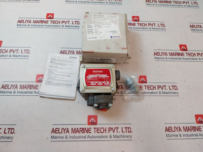 Barksdale P1H-k340-gl Pressure Switch With Test Cock 10A 125V-250V-480V