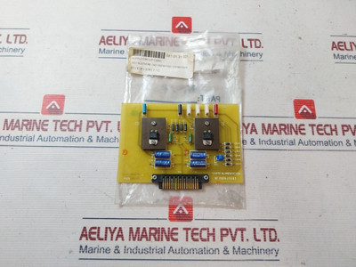 Supply Circuit Card Gec Alsthom 15074/1102