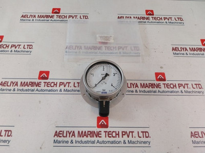 Pressure Gauge Wika En 837-1 - 0-4 Bar Pressure Gauge Wika En 837-1 - 0-4 Bar