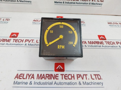 Meter Camille Bauer 0-200 Rpm - Swiss Made