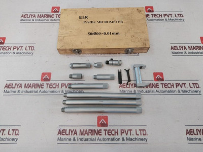 Inside Micrometer E&K 50-1000×0.01Mm Set Inside Micrometer E&K 50-1000×0.01Mm Set