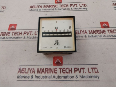 Frequency Counter Meter Celsa 55-65 Hz Frequency Counter Meter Celsa 55-65 Hz